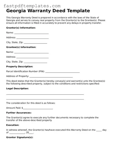 Attorney-Approved Georgia Deed Document